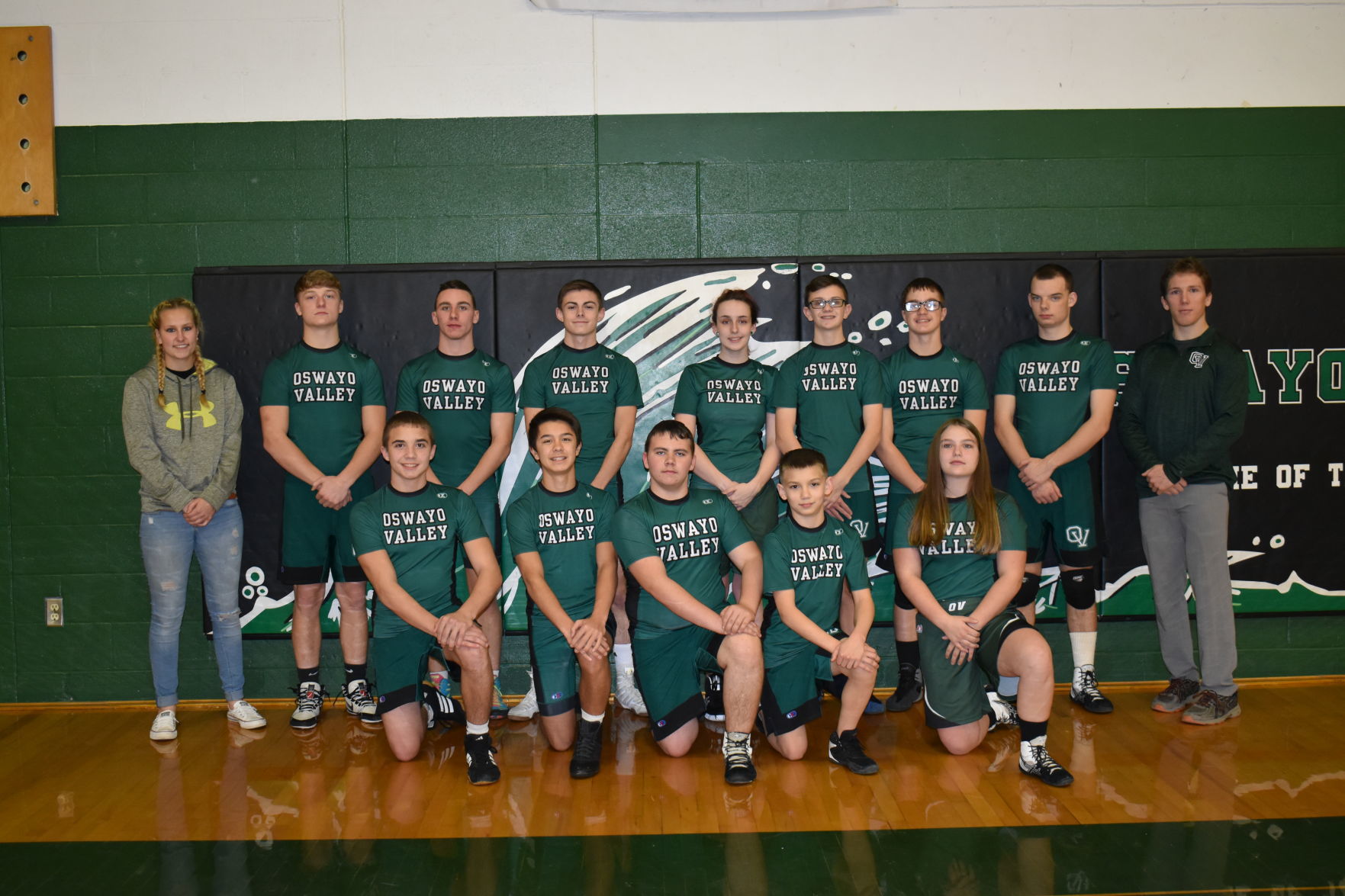 Oswayo Valley Wrestling Team Photo